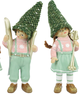 5847 FIGURES SLOPE FRIENDS S/4